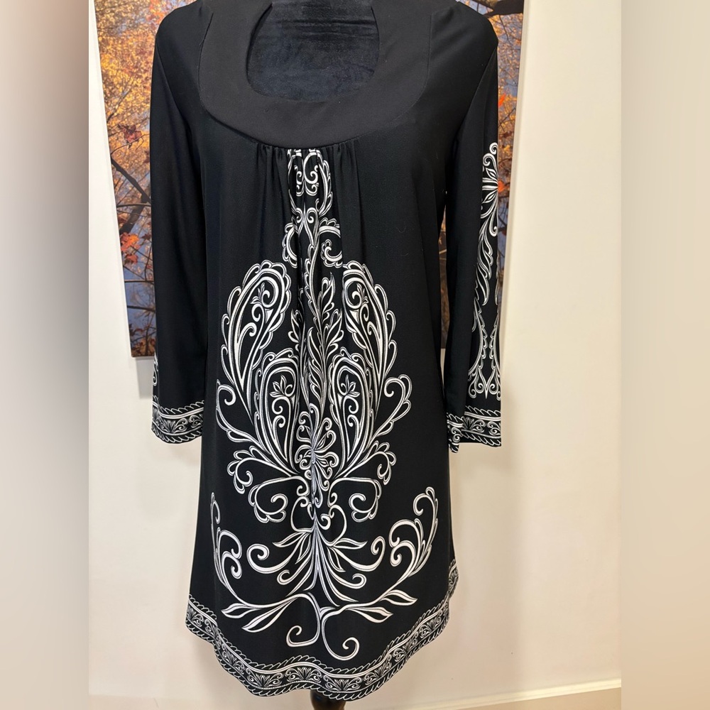 Flor de lis mini dress/tunic size s